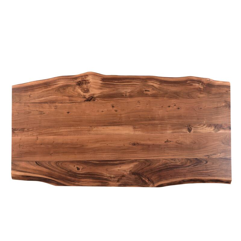 Sienna 7-piece Live Edge Solid Wood Dining Set