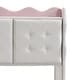 preview thumbnail 10 of 10, Twin Size Upholstery Platform Bed with LED Light Strips, Storage Headboard & 2 USB Charging, Beige