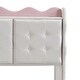 preview thumbnail 44 of 55, Upholstered Platform Bed Frame with LED Light Bar and USB