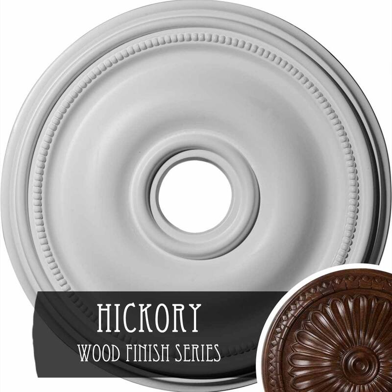 18 1/8"OD x 3 3/4"ID x 1 1/8"P Bradford Ceiling Medallion