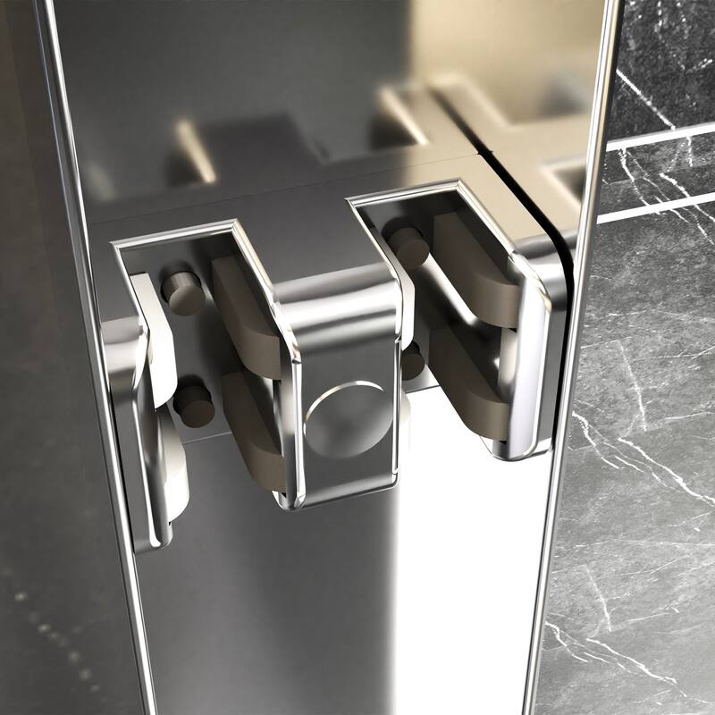 56"-60" x 70" Semi-Frameless Double Sliding Shower Door