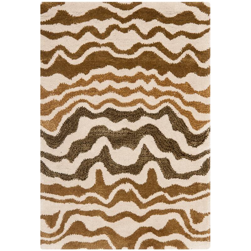 SAFAVIEH Handmade Soho Cherrelle Tribal N.Z. Wool Rug