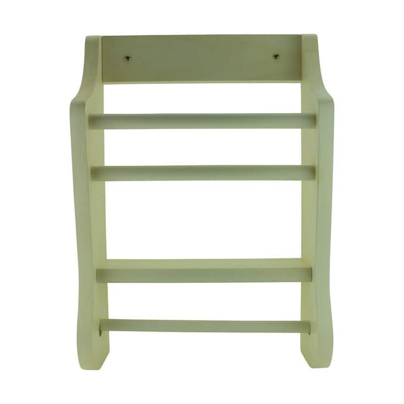 Solid Wood Tissue Holder & Magzine Rack 17.5H Made In USA Renovators Supply