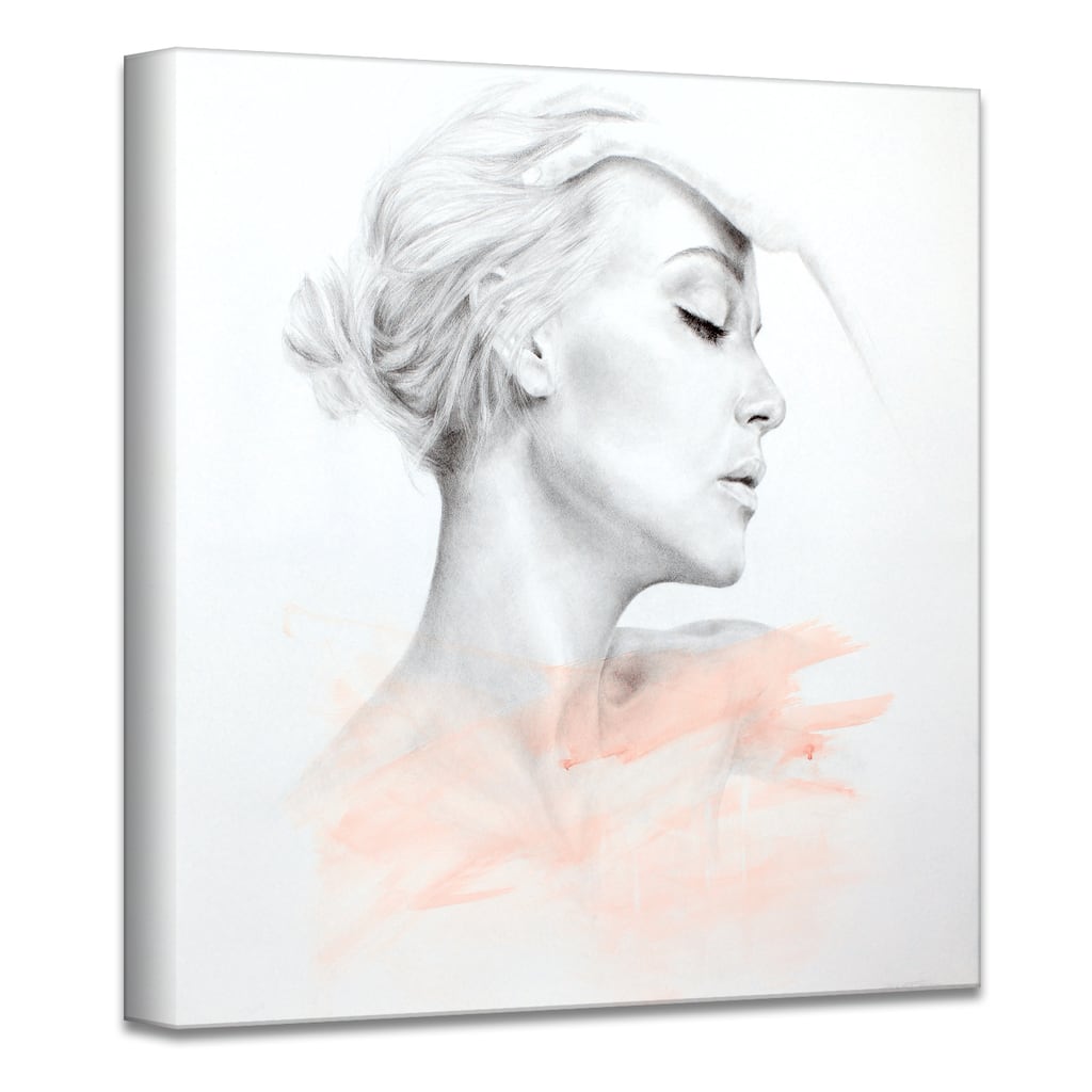 Megan James 'Surrender IV' Figurative Canvas Wall Art