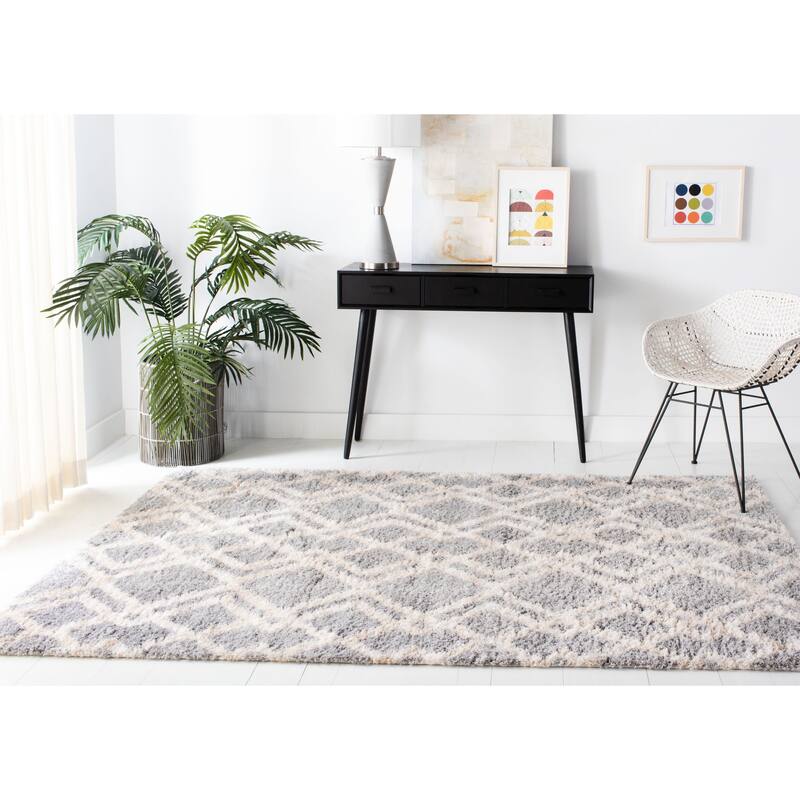 SAFAVIEH Berber Shag Joella Moroccan 1.2-inch Thick Rug