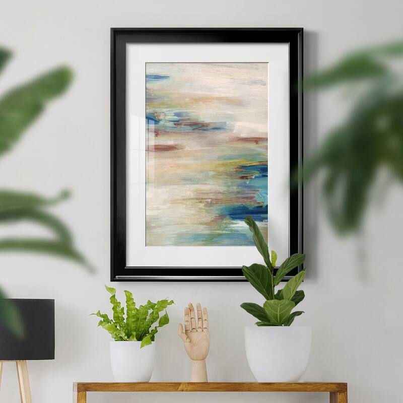 Meandering Coast Premium Framed Print - Ready to Hang