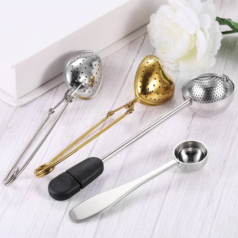 1 Pcs Tea Infuser Filter, Loose Tea Strainer, Tea Ball, with Handle