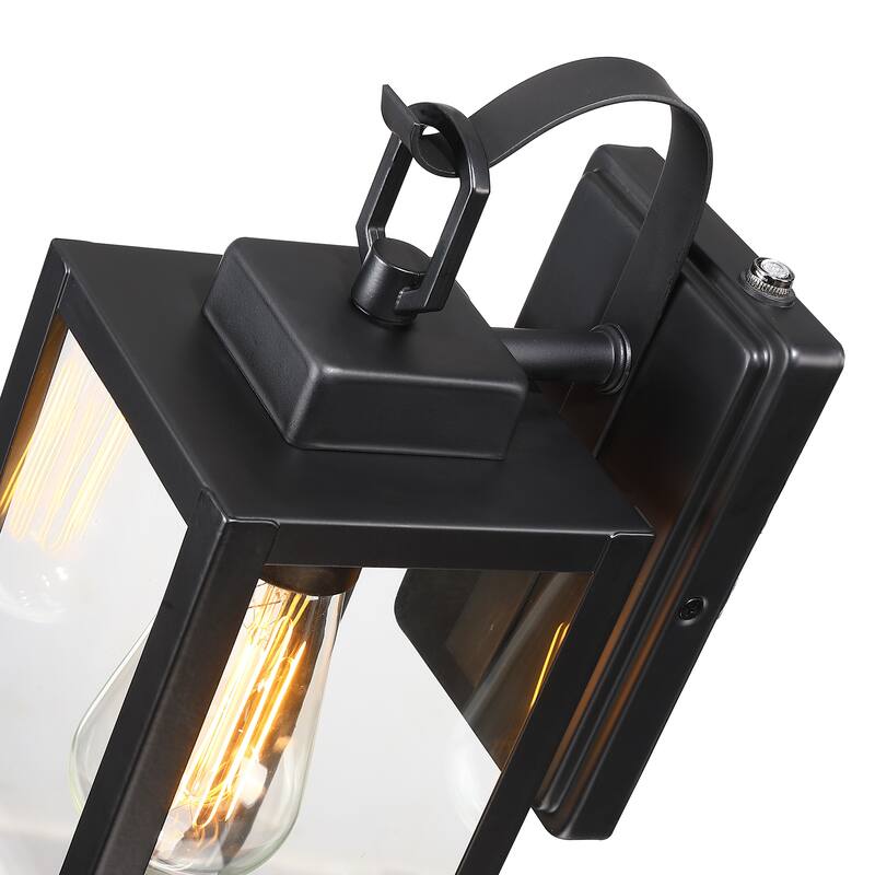 1-Outdoor Wall Light Rustic Wall Lantern Lamp for Porch