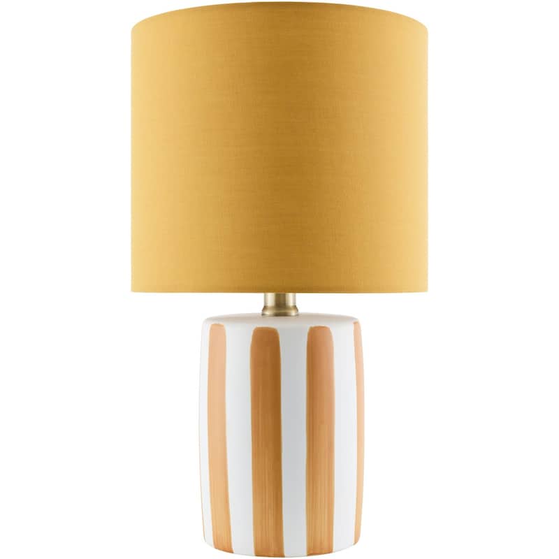 Livabliss Melbu Modern & Contemporary Accent Table Lamp - Orange