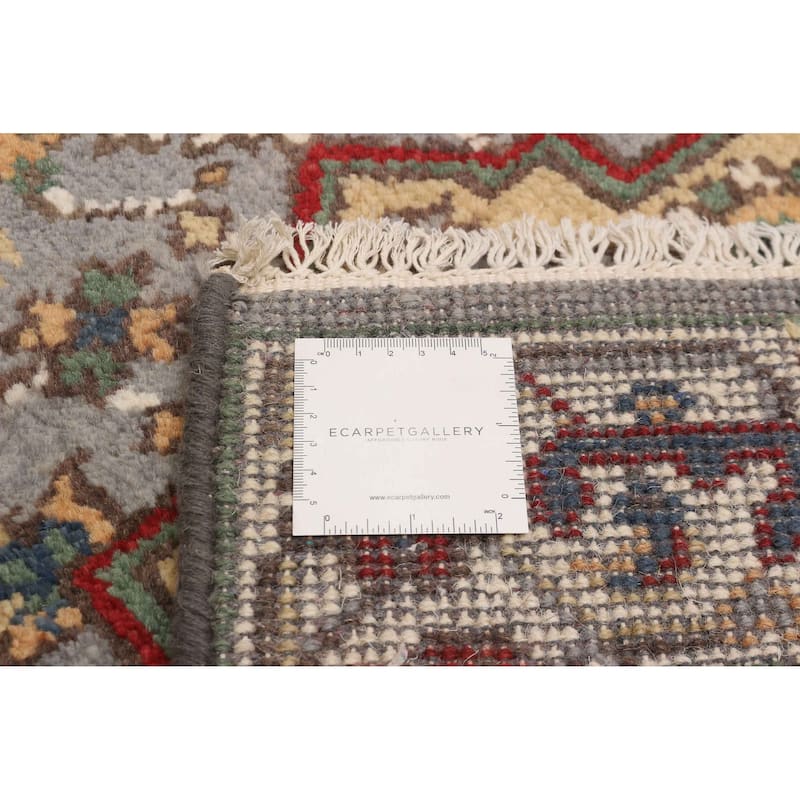 ECARPETGALLERY Hand-knotted Serapi Heritage Grey Wool Rug - 2'5 x 10'0
