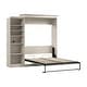 preview thumbnail 17 of 22, Versatile Queen Murphy Bed with Closet Organizer (92W) by Bestar