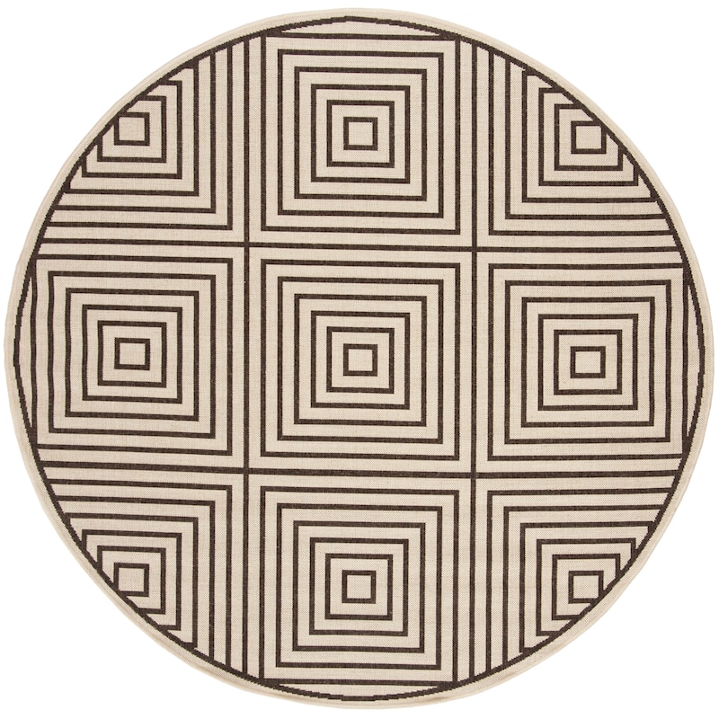SAFAVIEH Linden Loris Indoor/ Outdoor Waterproof Patio Backyard Rug