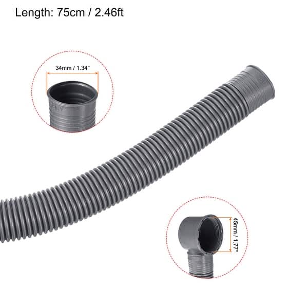 1Pcs Bathtub Drain Pipe 75cm Expandable Tubing Flexible Drainage Hose