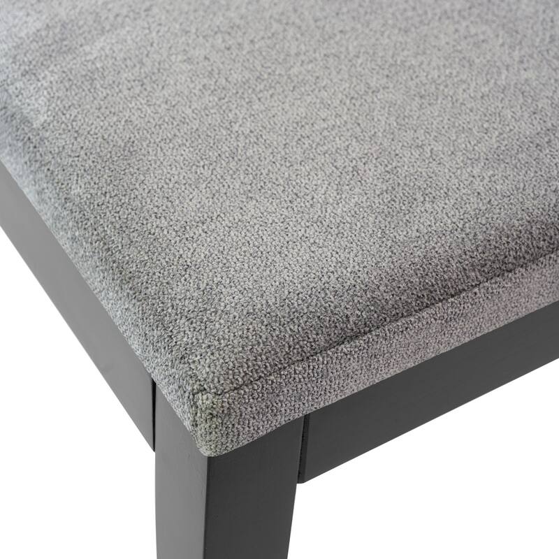 Plank and Beam Modern Solid Wood Upholstered Cushion Dining Chair - Set of 2