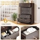 preview thumbnail 18 of 62, 6-Drawer Large Dresser For Bedroom And Chest Of Drawers With Sturdy Construction Wood Storage Organizer For Closet