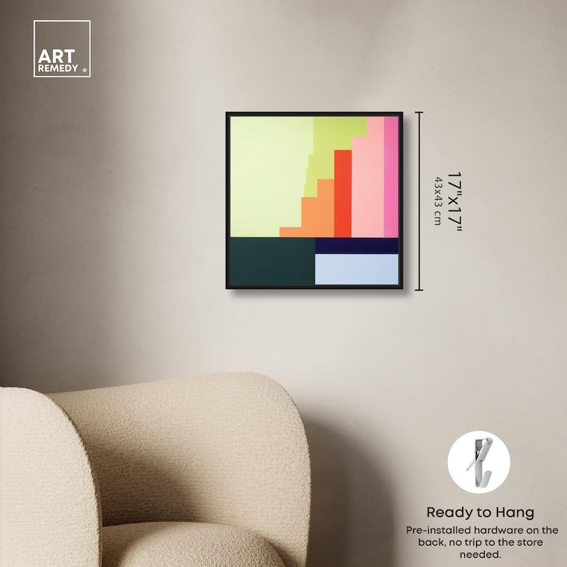 Rectilinear Rhapsody I Canvas by Art Remedy