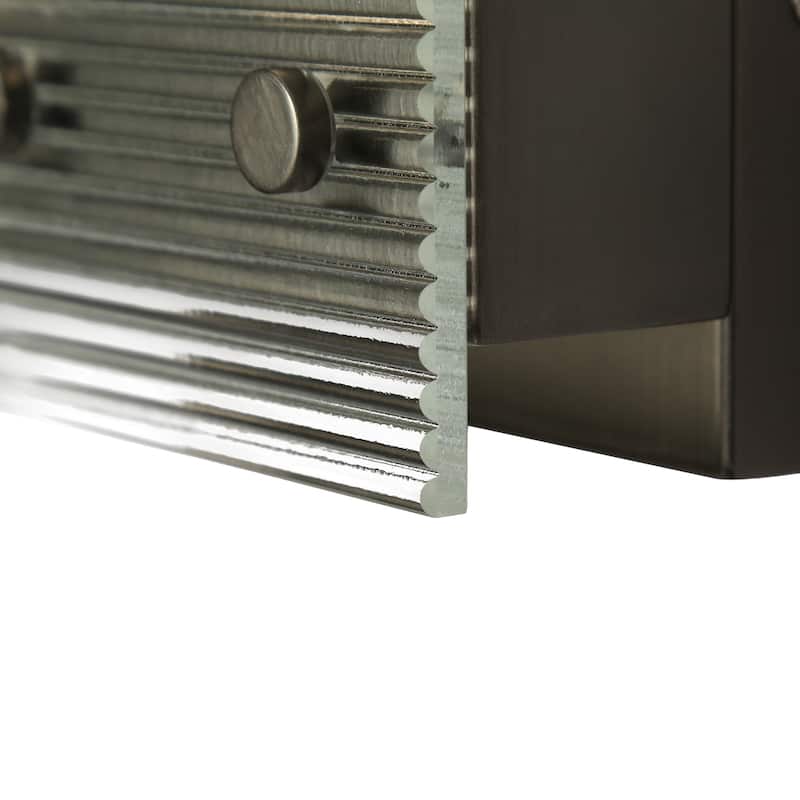 Modern LED 1-Light Wall Sconce Vanity Light for Living Room Porch Patio - 4.7" W*12.6" H*2.8" D