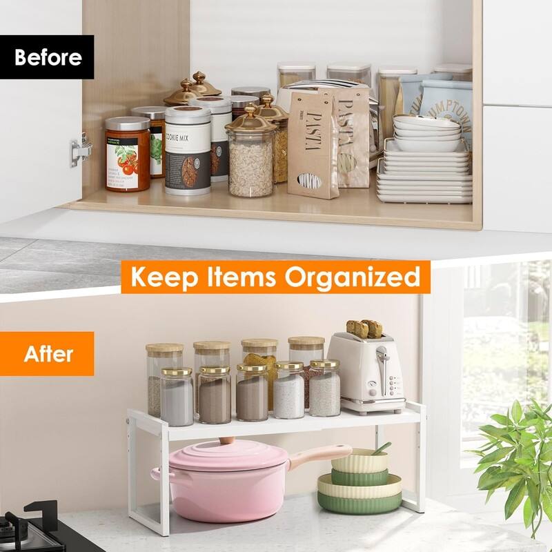 Expandable kitchen Countertop Organizer