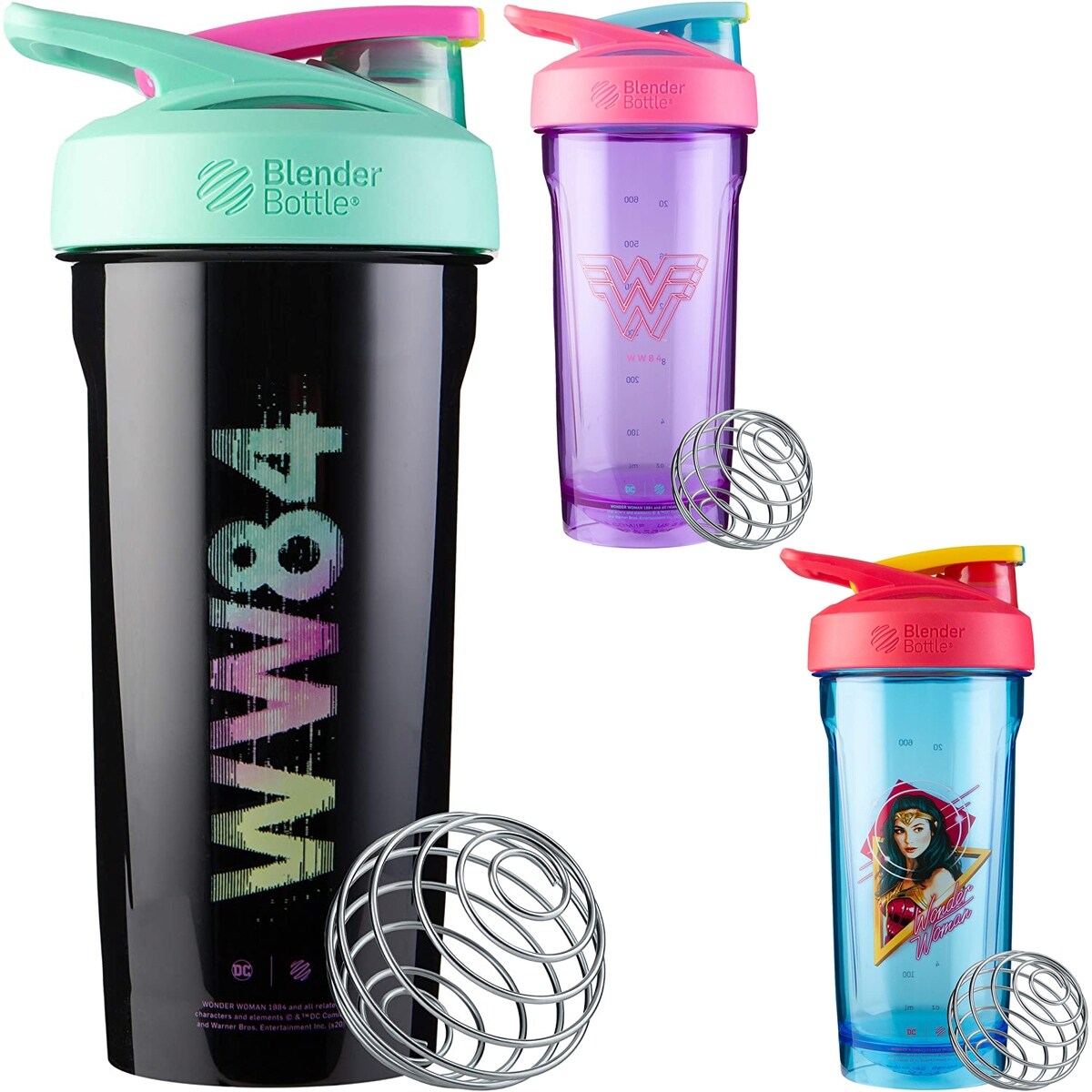 Blender Bottle Wonder Woman 1984 Strada Tritan 28 Oz Shaker Cup Overstock 32352003