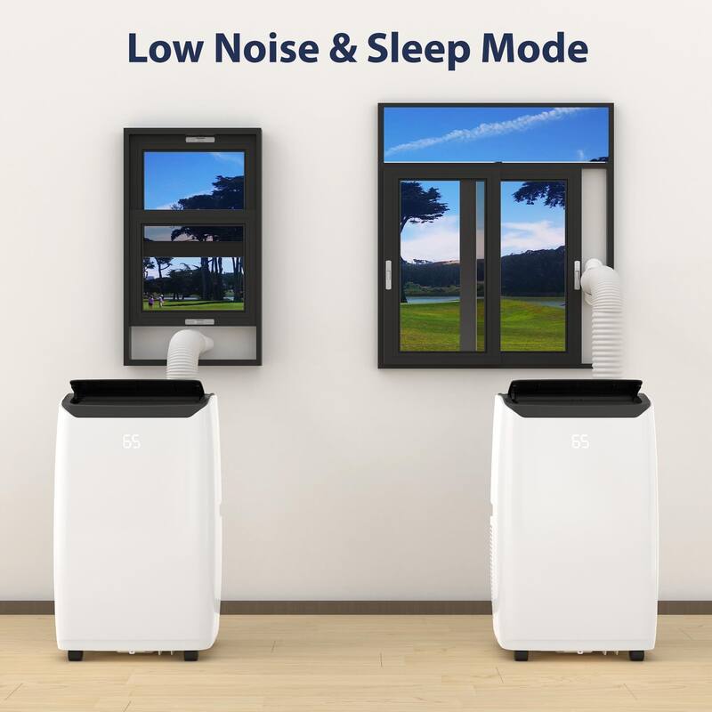 14000 BTU Portable Air Conditioner, 3-in-1 Cooling