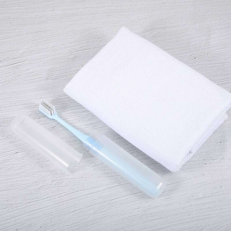 2 Pcs, Toothbrush Travel Case, Plastic, Lightweight Traveling Toothbrush Holders Case, 7.48"x1.06"