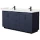 Option Dark Blue / White Quartz Top / Matte Black