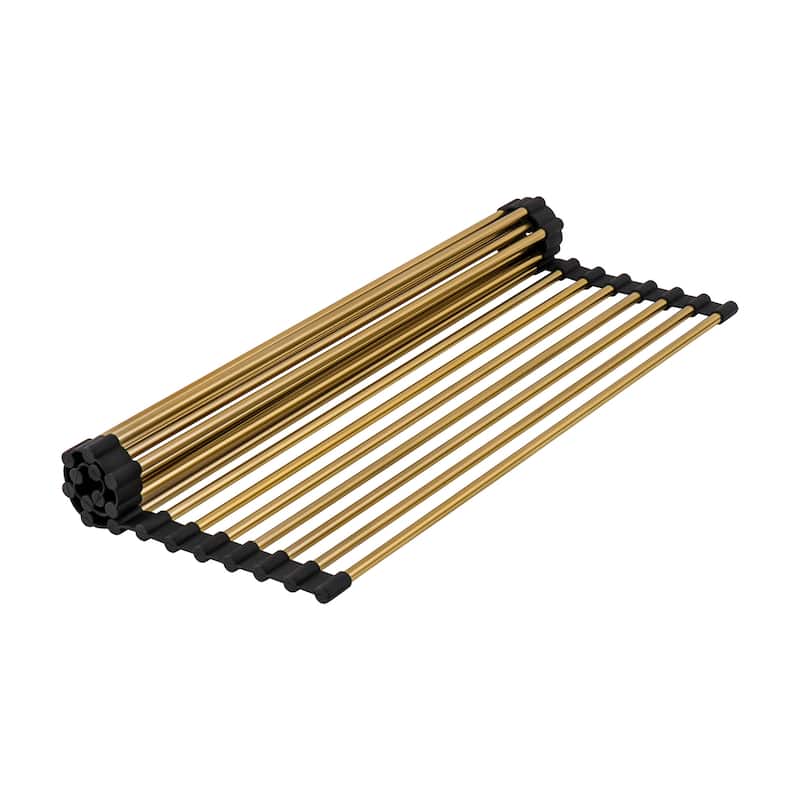 Ruvati 30-inch Matte Gold Workstation Apron-Front Brass Tone Stainless Steel Kitchen Sink - 30" X 22" - 30" X 22"
