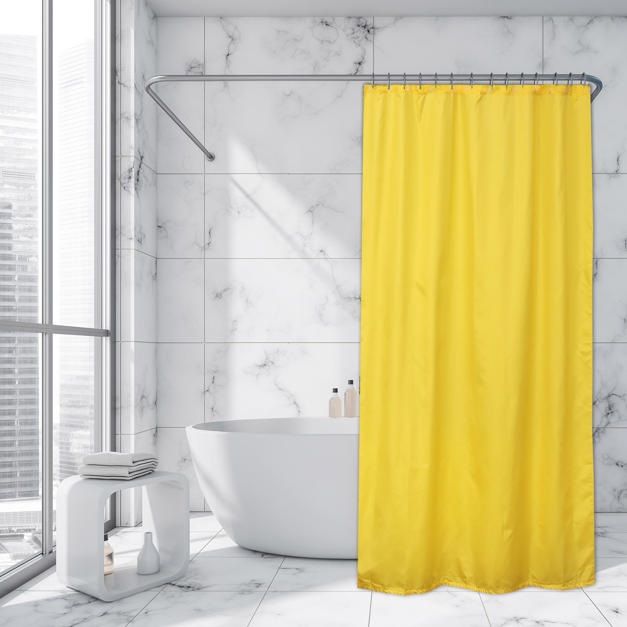 Multi Tree Printing Shower Curtain Bathroom Waterproof Extra Long 180*180cm 