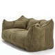 preview thumbnail 54 of 98, Modern Cute Chenille Upholstered Loveseat with High Resilience Foam