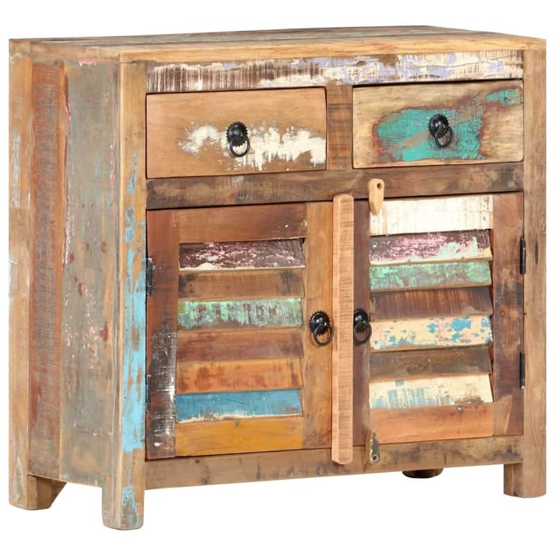 vidaXL Sideboard, Storage Cabinet with Doors and Drawers, Side Cabinet, Home Living Room Furniture