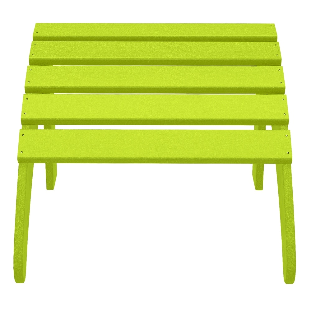 Laguna Hdpe All Weather Outdoor Patio Ottoman