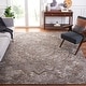 preview thumbnail 4 of 119, SAFAVIEH Handmade Marquee Genta Modern Medallion Wool Rug 9' x 12' - Grey/Ivory - Rectangle