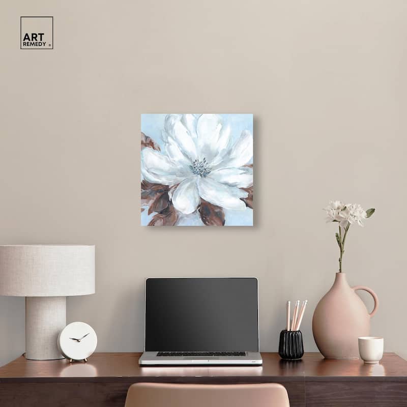 Delicate Blooms II Canvas by Art Remedy, Gallery Wrapped