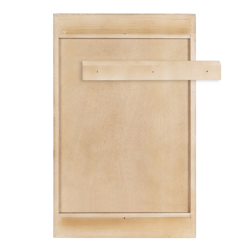 Kate and Laurel Ori Rattan Wall Cabinet