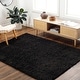preview thumbnail 4 of 61, Livabliss Moda Shag Modern & Contemporary Area Rug Black - 5' 3" x 7'