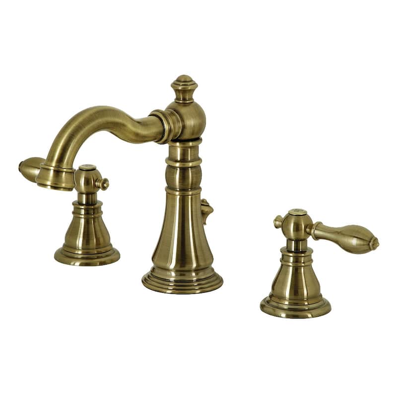 American Classic Widespread Bathroom Faucet - Antique Brass