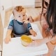 preview thumbnail 2 of 10, Apricot Silicone Baby Bib