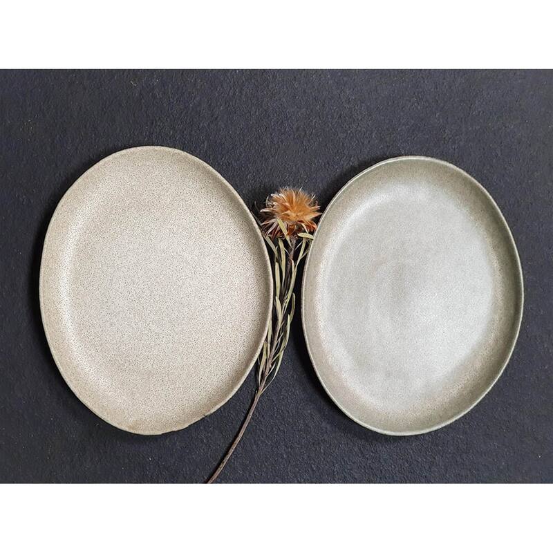 Dessert Plate Mame - Oyster