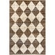 preview thumbnail 2 of 11, Nuloom Joseline Checkered Fringe Area Rug