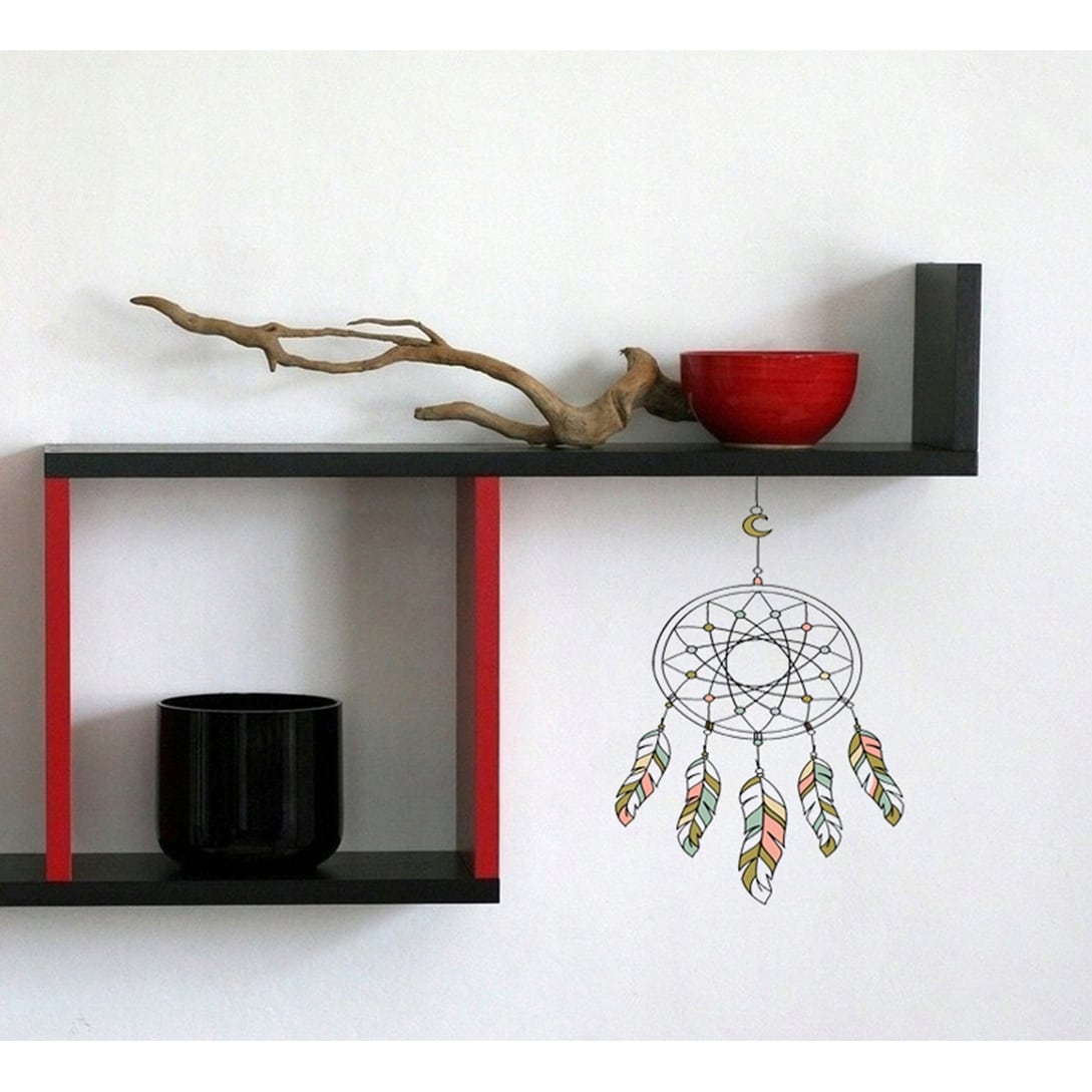 Boho Dreamcatcher Wall Decal, Boho Dreamcatcher Wall-image