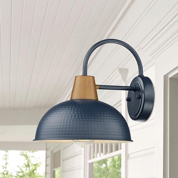 Outdoor gooseneck wall sconce on sale