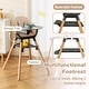 preview thumbnail 16 of 45, Costway 6-in-1 Convertible Wooden Baby Highchair Infant Feeding Chair - See Details