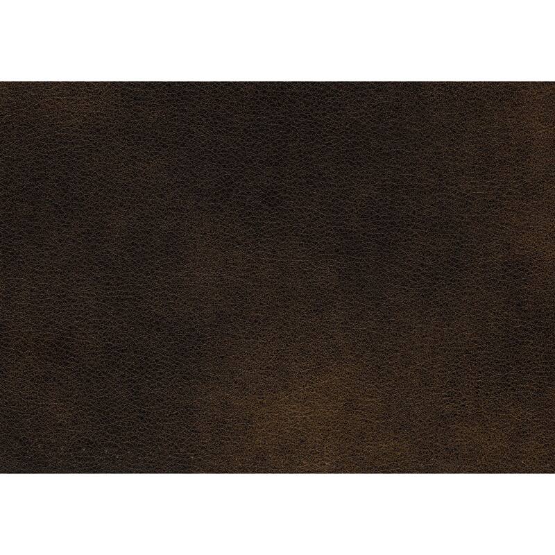 Nanette Brown Faux Leather Love Seat