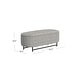 preview thumbnail 16 of 44, HomePop Ellipse Modern Storage Bench with Metal Legs