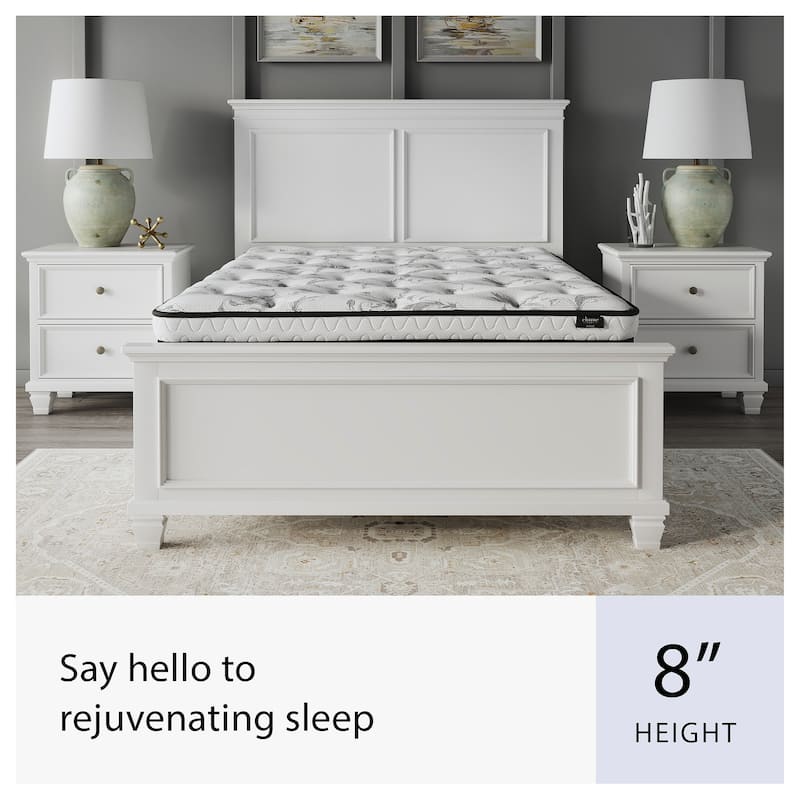Signature Design by Ashley Chime 8-inch Innerspring Mattress