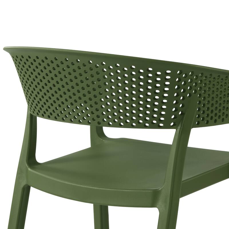 Frond and Form Outdoor Stacking Dining Armchair (Set of 2)