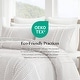 preview thumbnail 22 of 39, Harbor House Anslee Taupe 3 Piece 100% Cotton Yarn Dyed Duvet Cover Set with Overlap Closure Shams