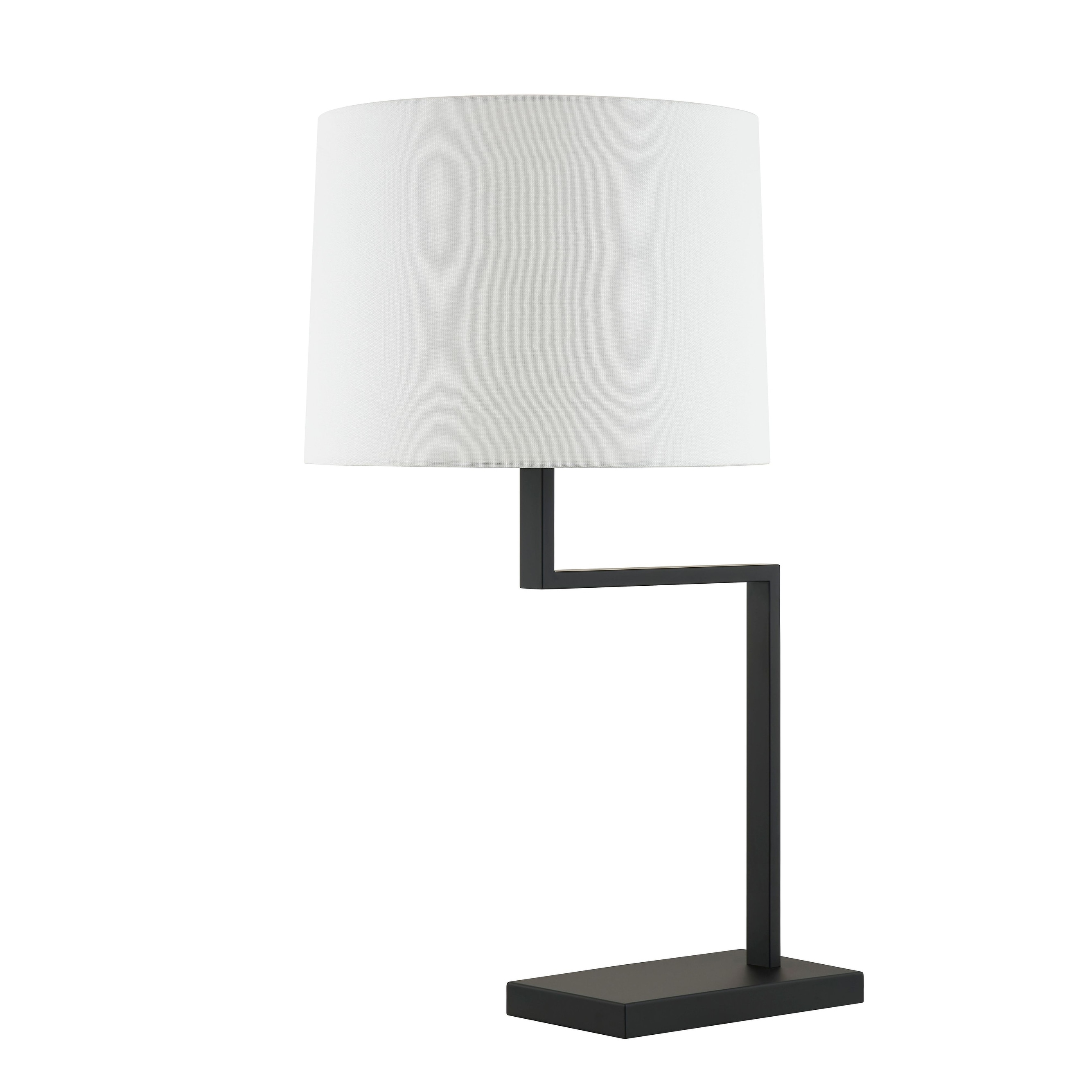 Tristan 30.5" Table Lamp with Fabric Shade