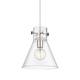 Option Polished Nickel / Clear