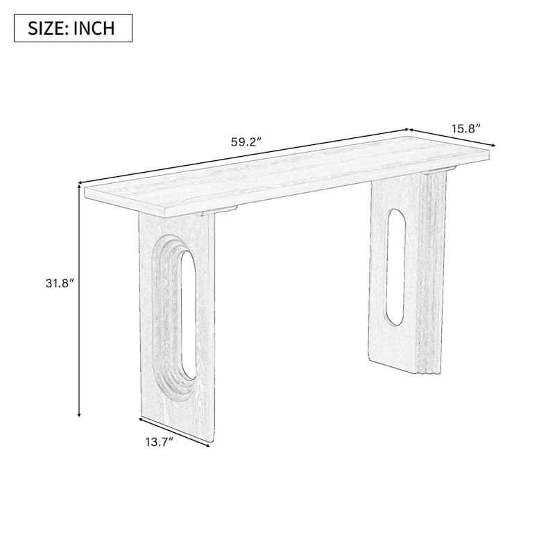 Minimalist Design Console Table